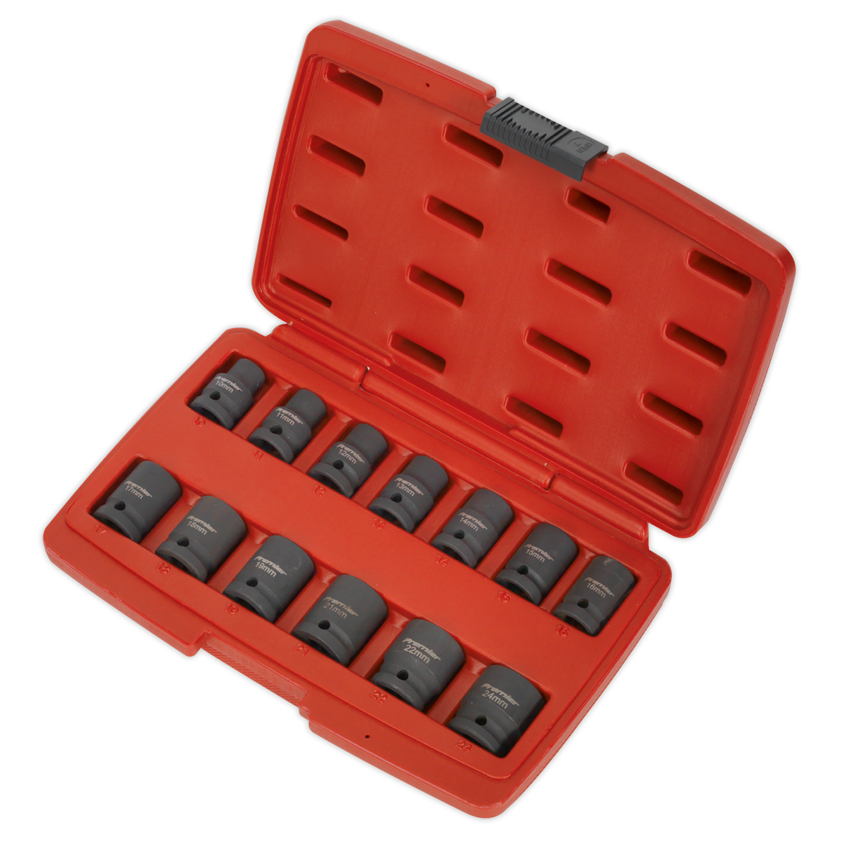 Sealey AK5613TD Premier Total Drive® Impact Socket Set 1/2"Sq Drive 13pc