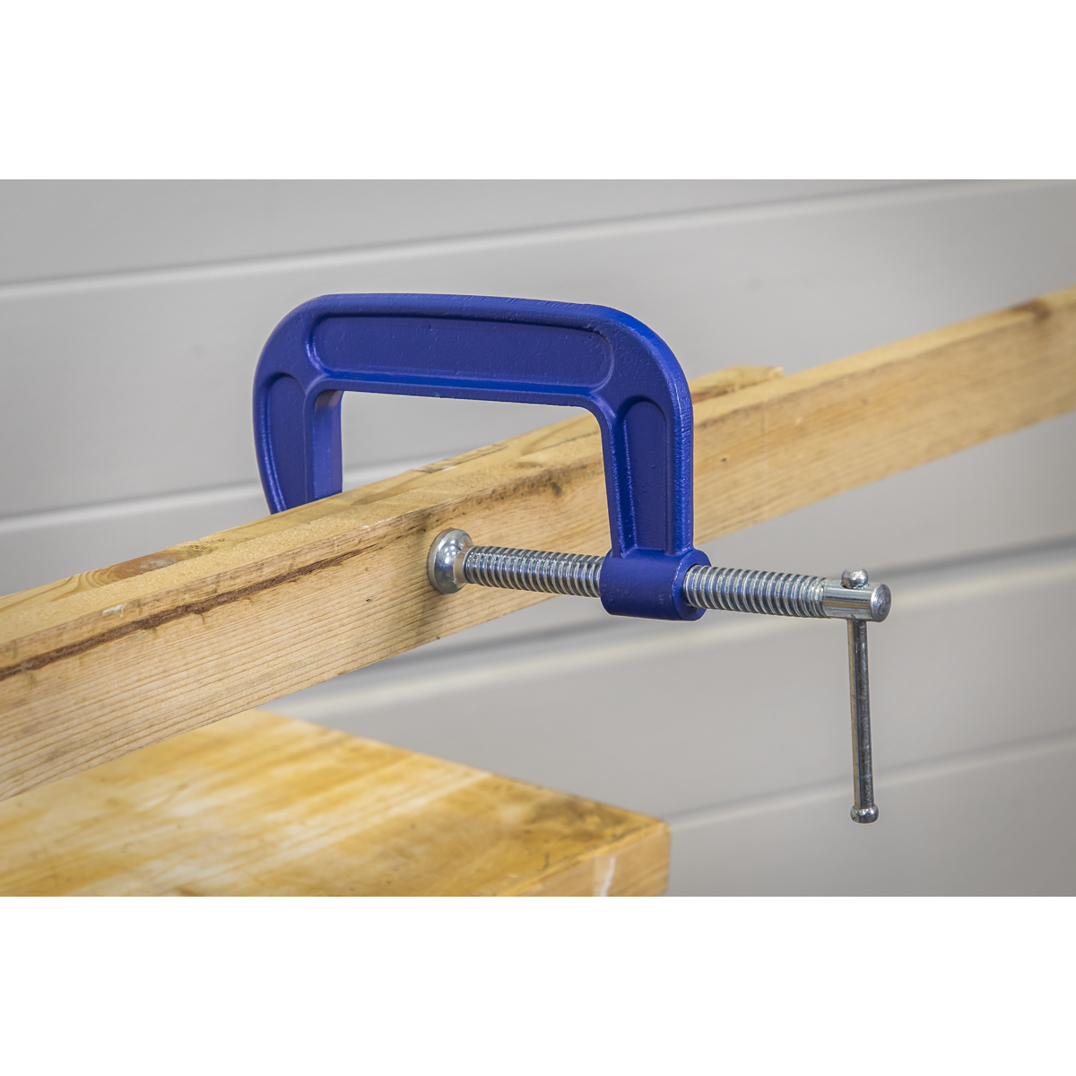 Sealey AK6003SET G-Clamp Set 4pc - 75mm & 100mm