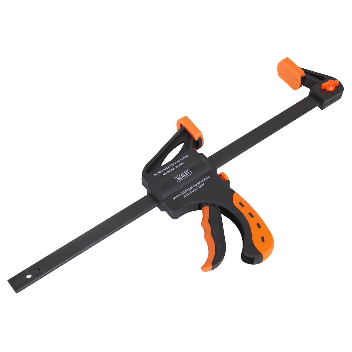 Sealey AK61024 Ratchet Bar Clamp Set 300mm 4pc