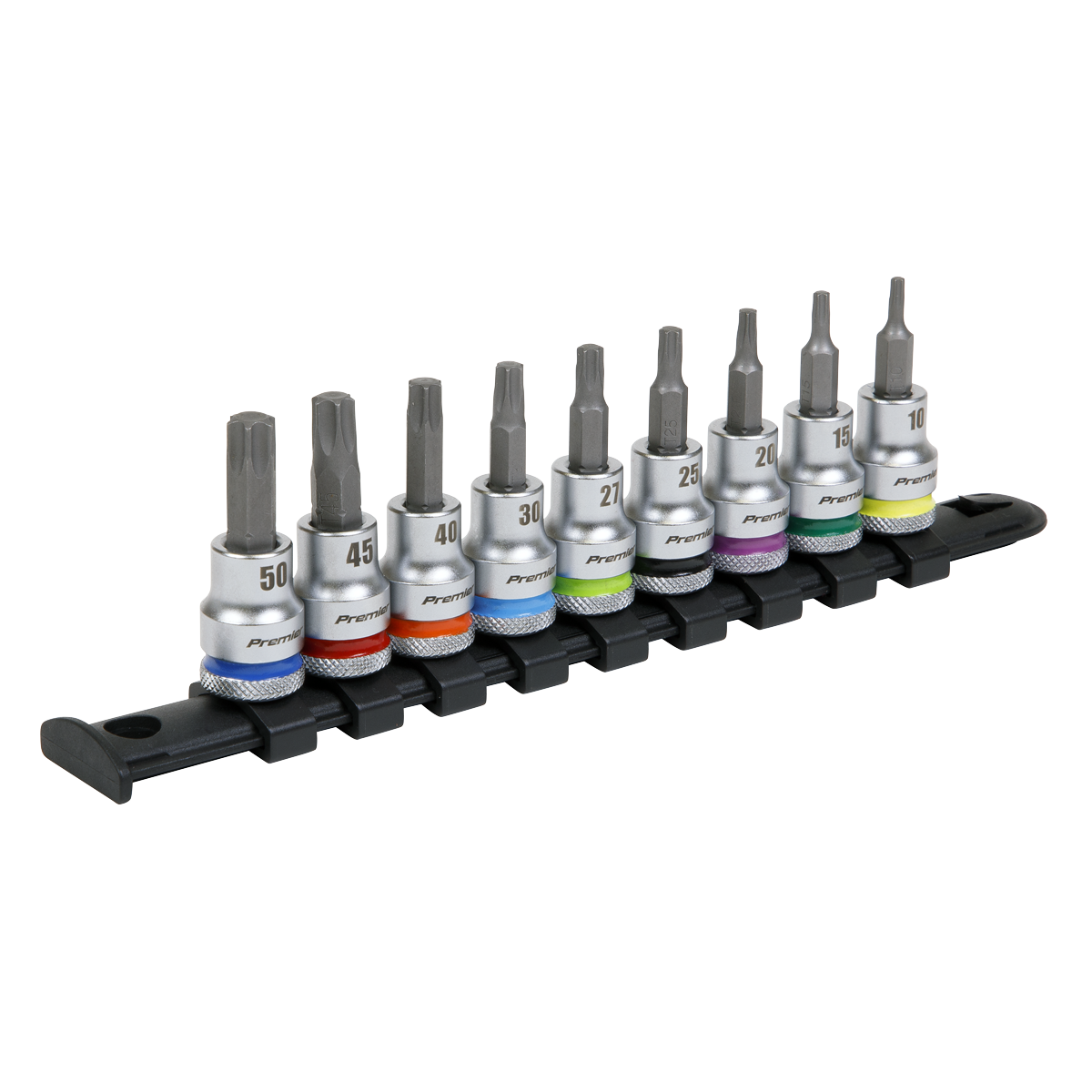 Sealey AK6251 Premier Platinum TRX-Star* Socket Bit Set 3/8"Sq Drive 9pc