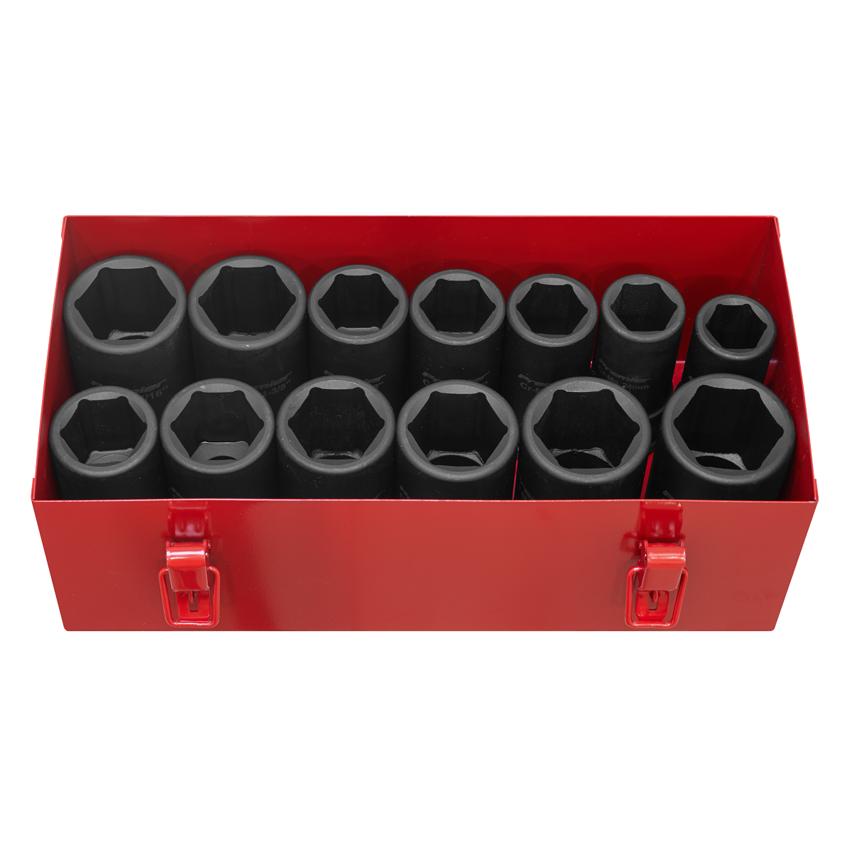 Sealey AK687 Premier Metric/Imperial Deep Impact Socket Set 3/4"Sq Drive 13pc