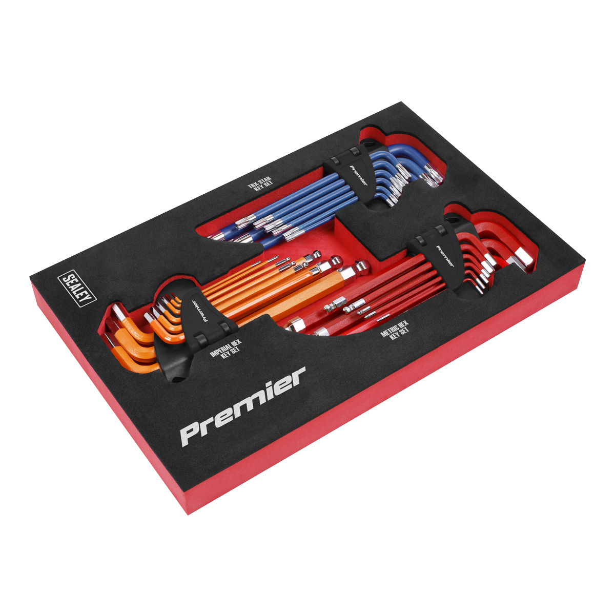 Sealey AK7179 Premier Master Hex Key Set 27pc