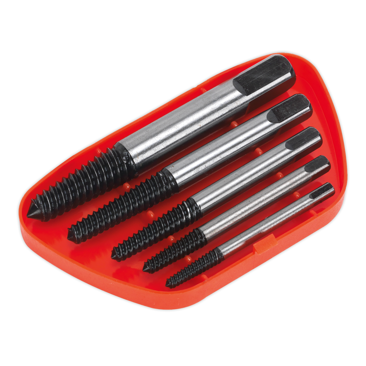 Sealey AK722 Screw Extractor Set 5pc Helix Type
