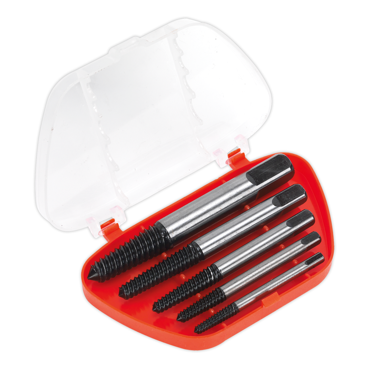 Sealey AK722 Screw Extractor Set 5pc Helix Type