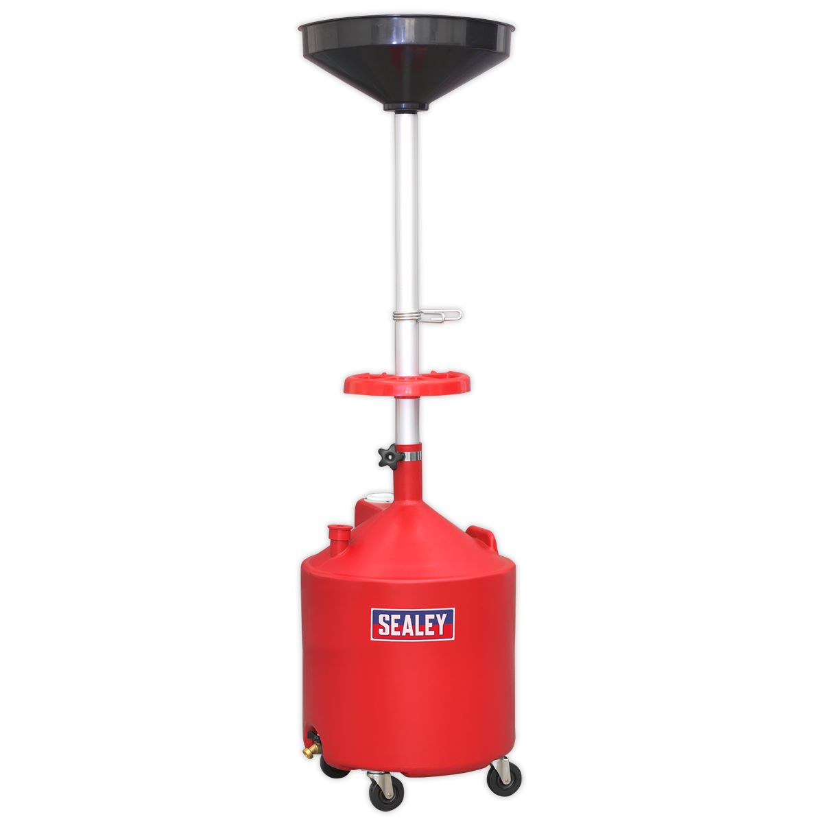 Sealey AK80D Mobile Oil Drainer 80L Gravity Discharge