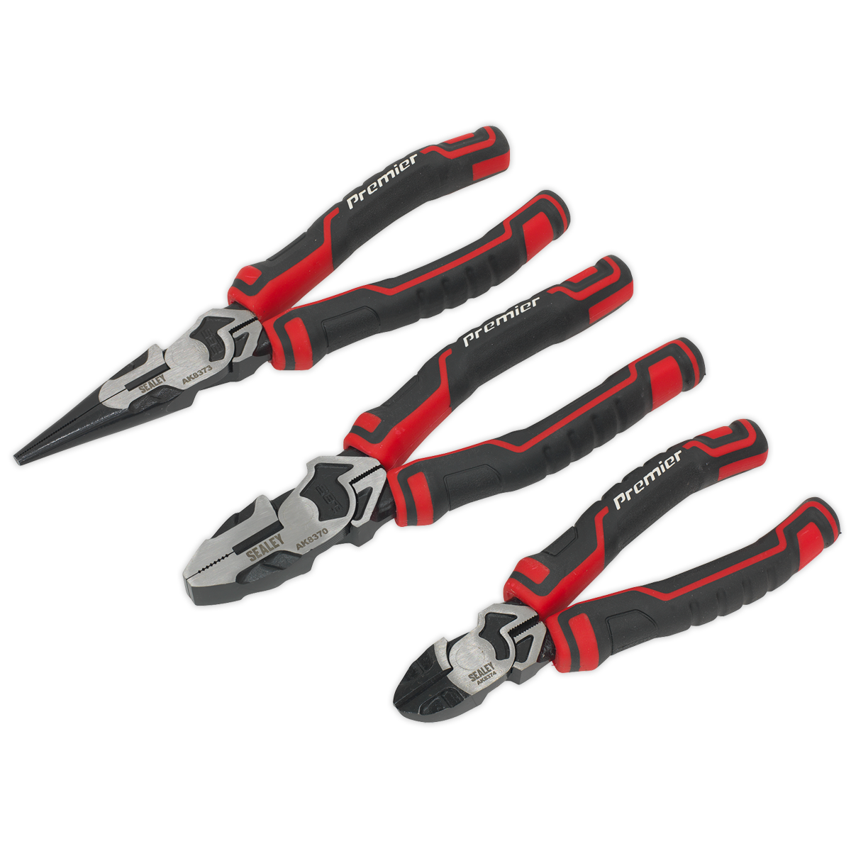 Sealey AK8376 Pliers Set High Leverage 3pc