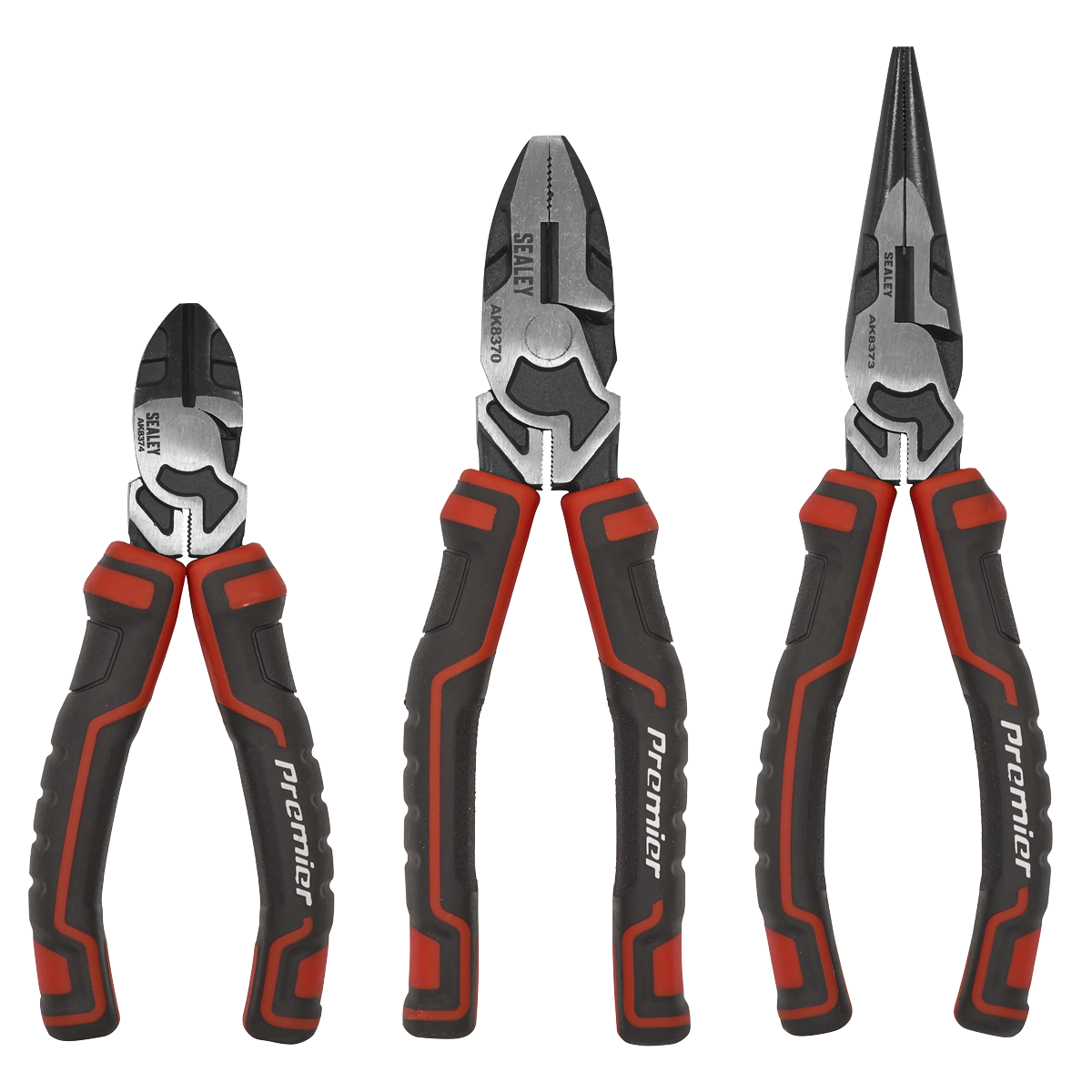 Sealey AK8376 Pliers Set High Leverage 3pc
