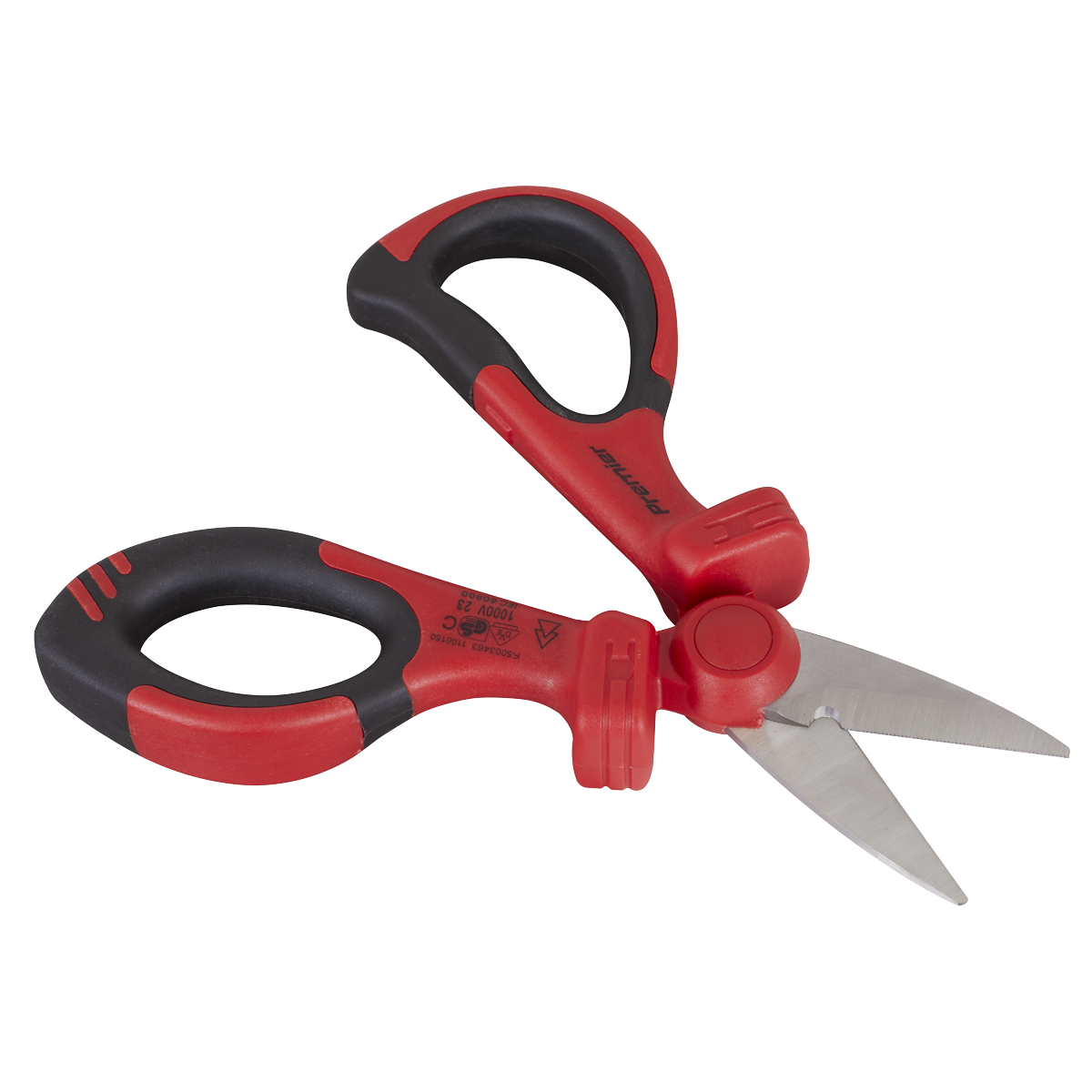 Sealey AK8526 Premier Insulated Scissors - VDE Approved