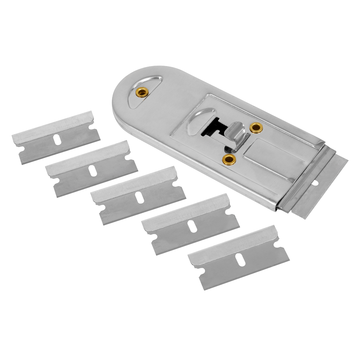 Sealey AK867 Retracting Razor Scraper with Blades