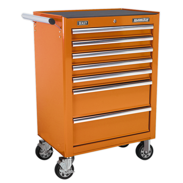 Sealey TBTPCOMBO4 Superline PRO® Tool Chest Combination 14 Drawer with 446pc Tool Kit - Orange