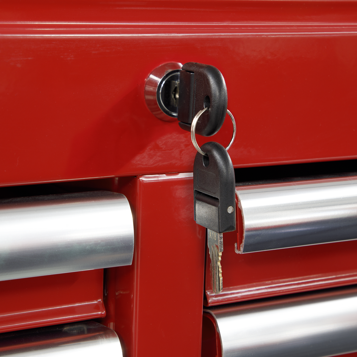 Sealey AP5210T Topchest 10 Drawer with Ball Bearing Slides - Red