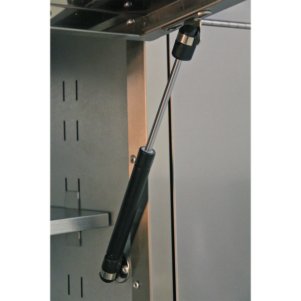 Sealey AP5520SS Mobile Stainless Steel Tool Cabinet 10 Drawer with Backboard & 2 Wall Cupboards