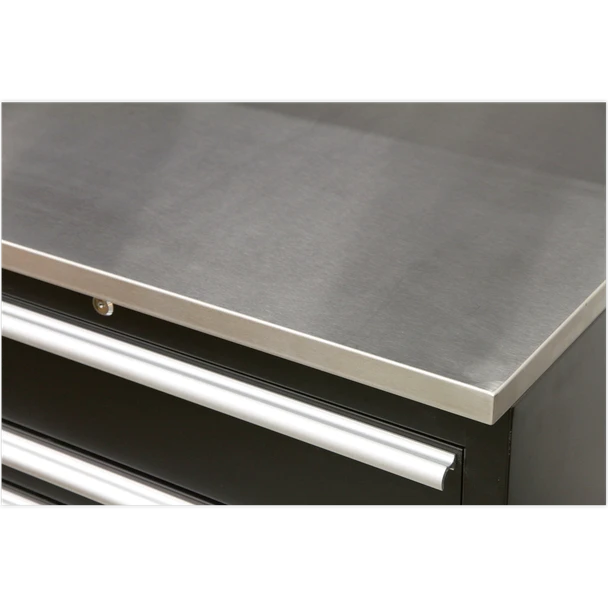 Sealey APMSCOMBO1SS Premier 2.48m Storage System - Stainless Worktop