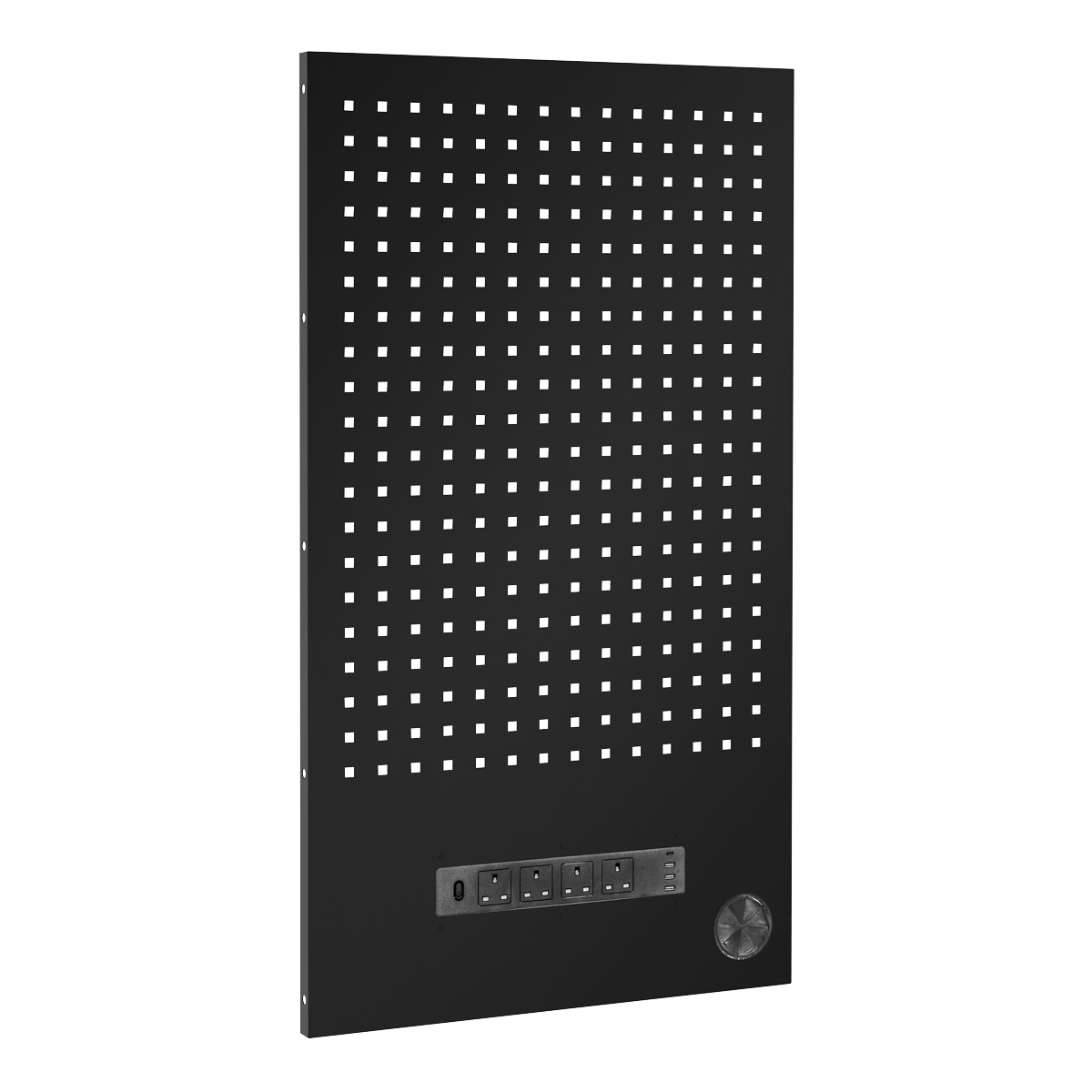 Sealey APMS3BEBP Superline PRO® Black Edition Modular Back Panel with Power Bar 600mm