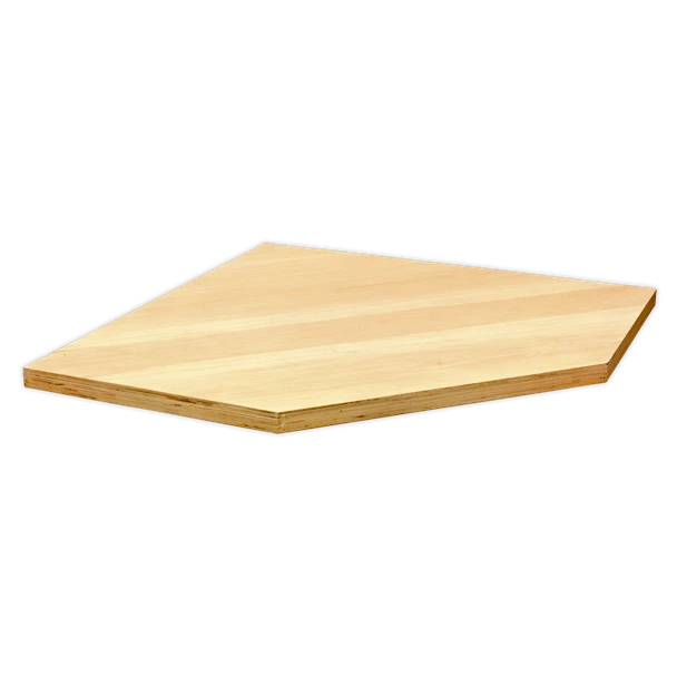 Sealey APMSSTACK08W Superline Pro 1.6m Corner Storage System - Wood Worktop