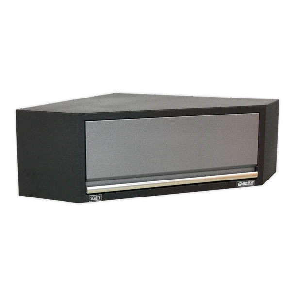 Sealey APMSSTACK08W Superline Pro 1.6m Corner Storage System - Wood Worktop