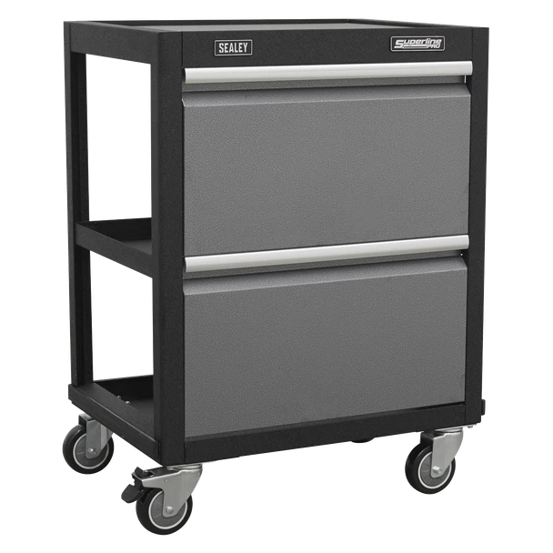 Sealey APMSSTACK15W Superline PRO® 4.9m Storage System - Pressed Wood Worktop