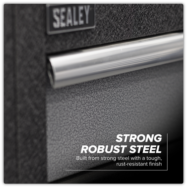 Sealey APMSSTACK07SS Superline Pro 2.0m Storage System - Stainless Worktop