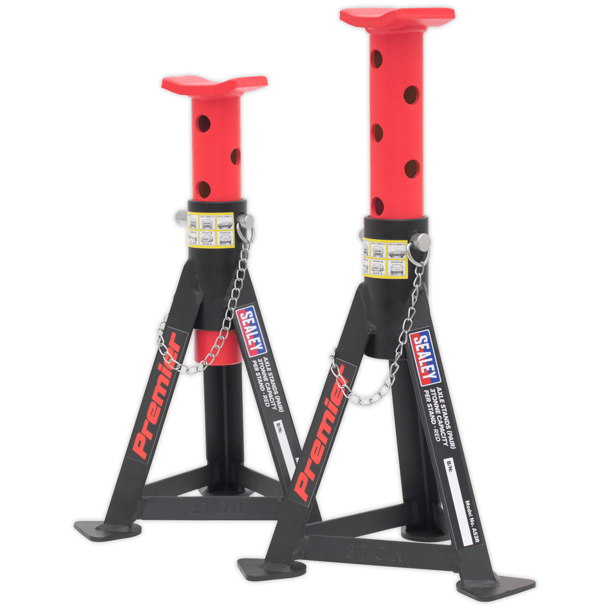 Sealey 3290CXCOMBO Trolley Jack 3tonne Combo