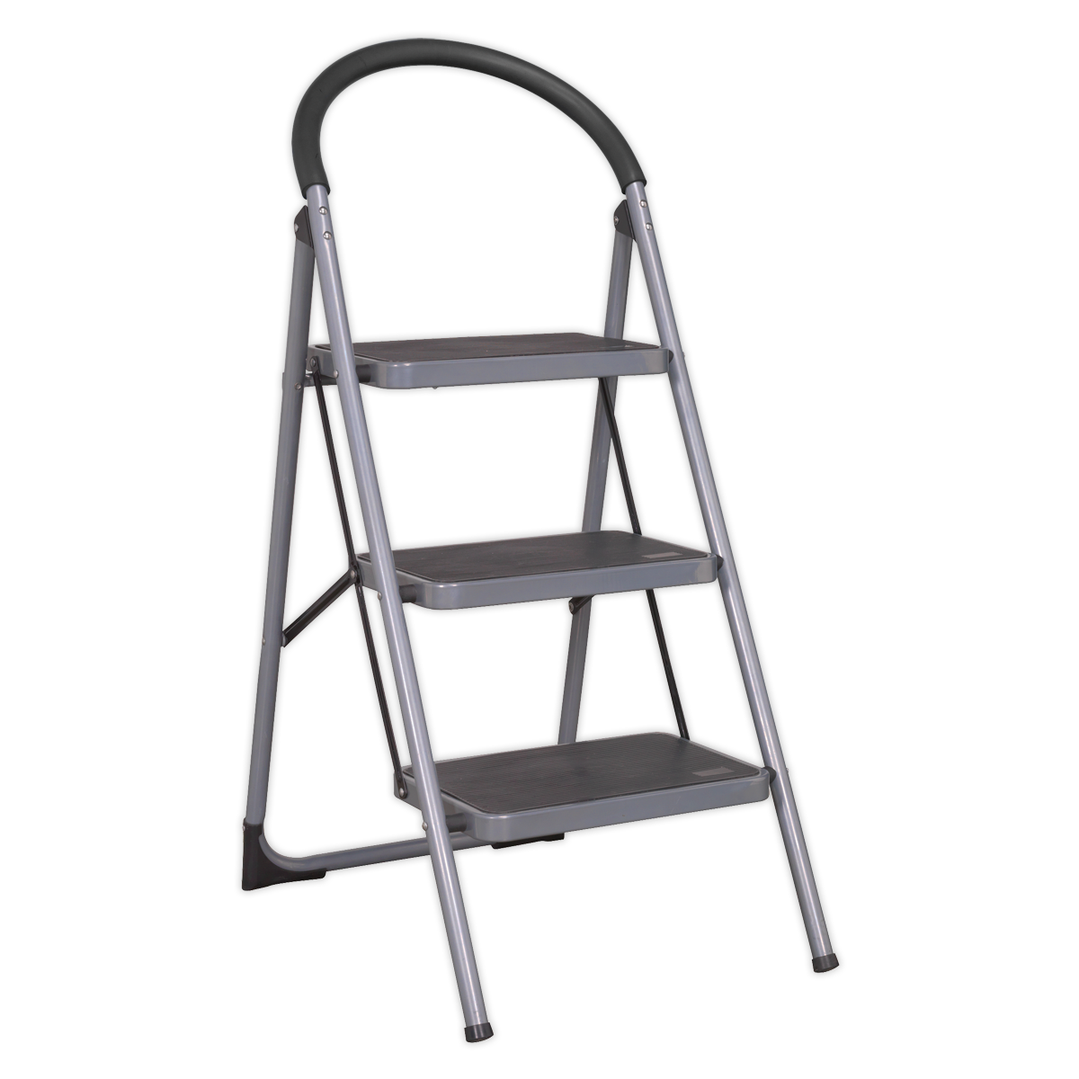 Sealey ASL23 Step Stool 3-Tread 150kg Capacity EN 14183