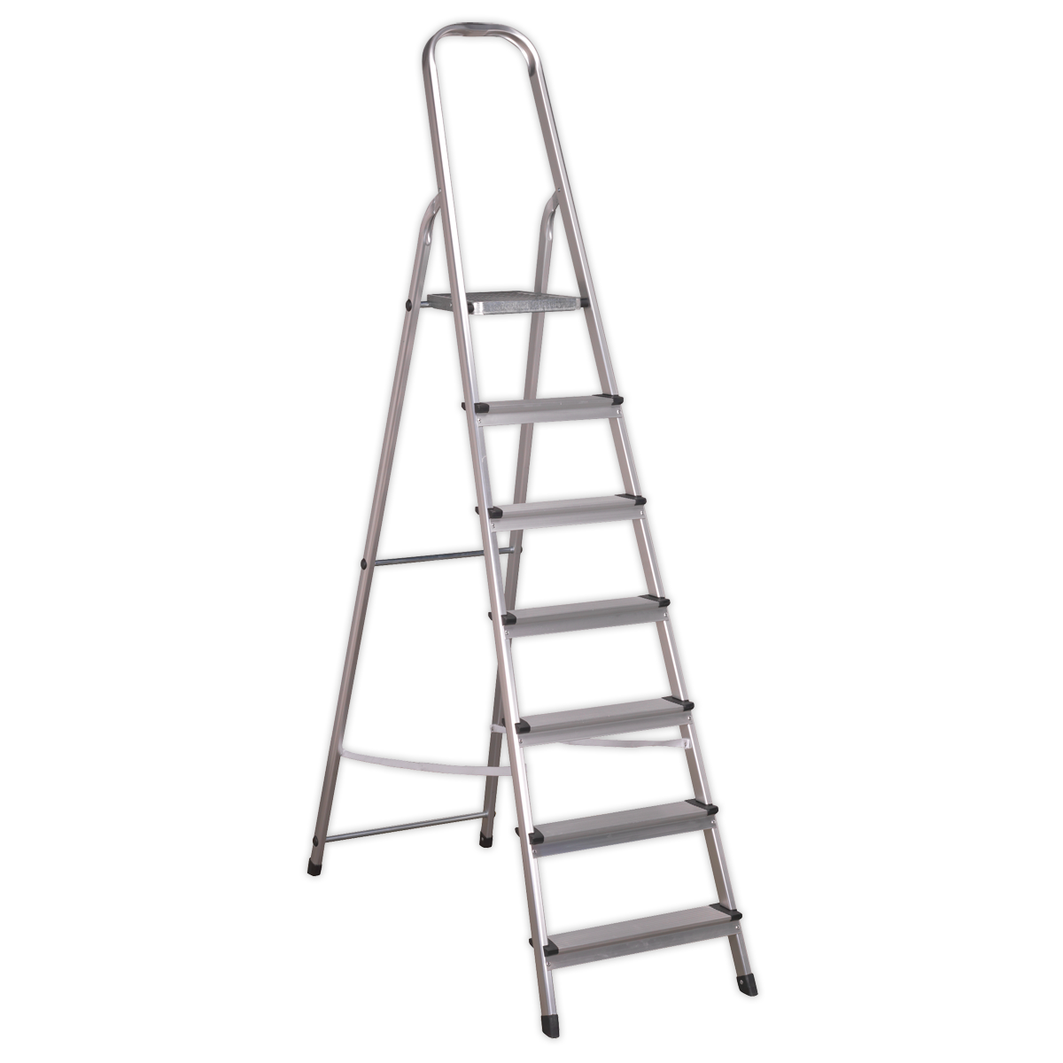 Sealey ASL7 Aluminium Step Ladder 7-Tread EN 131