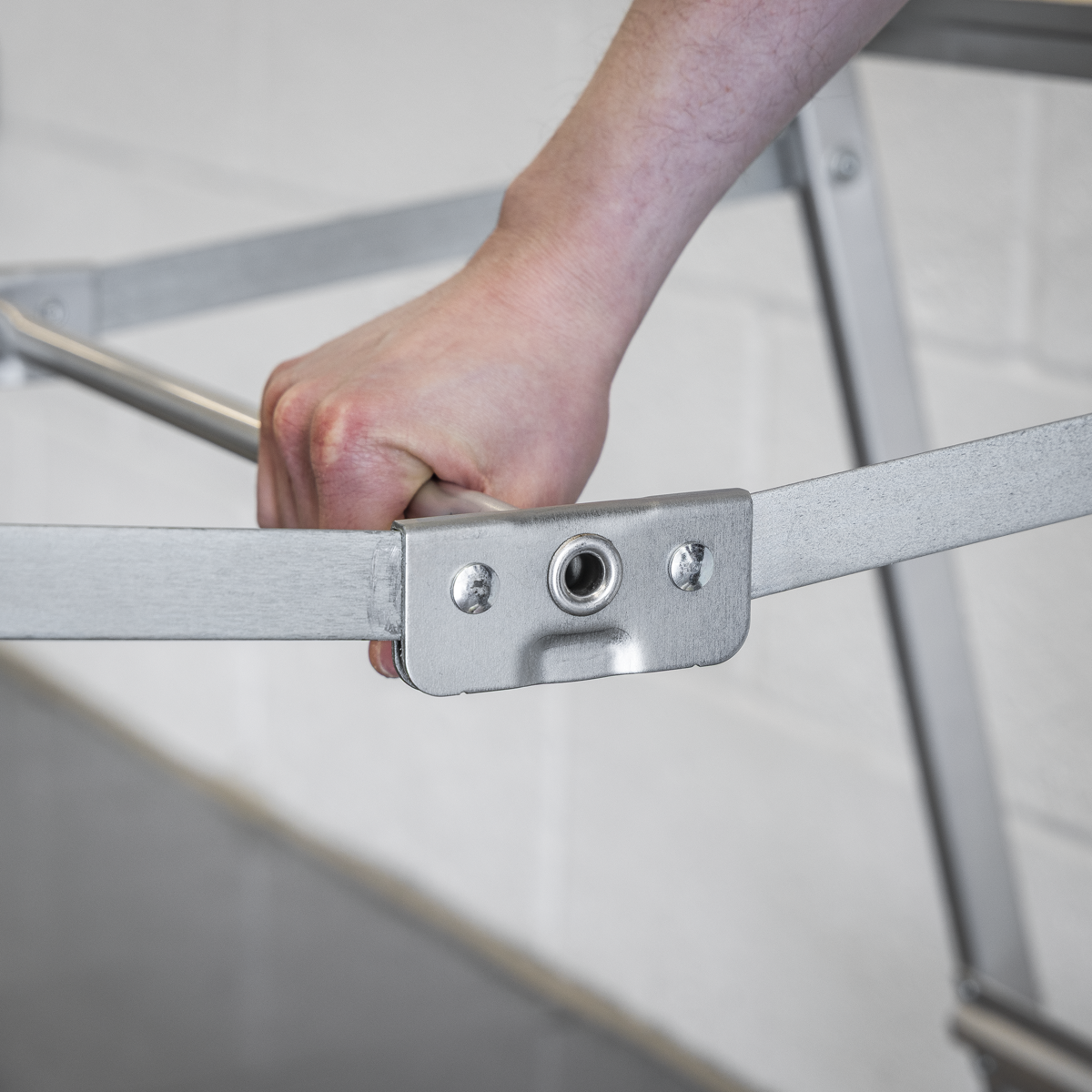 Sealey AXL10 Industrial Step Ladder 10-Tread Aluminium - EN 131