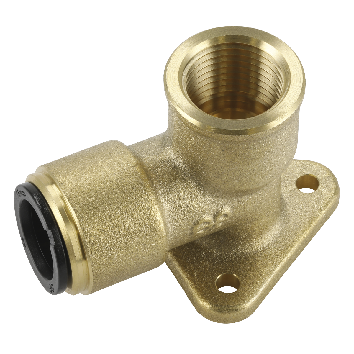 Sealey CAS15BWE Wingback Elbow 15mm x 1/2"BSP Brass (John Guest Speedfit® - PM15WB)