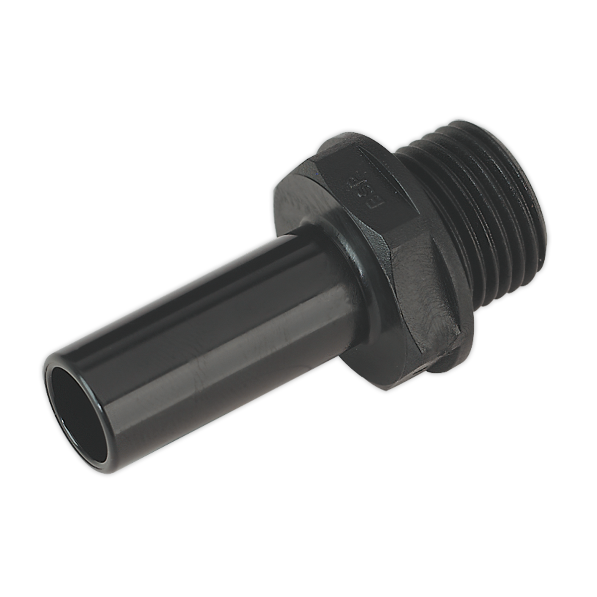 Sealey CAS15STA Stem Adaptor 15mm 1/2"BSP Pack of 2 (John Guest Speedfit® - PM051514E)