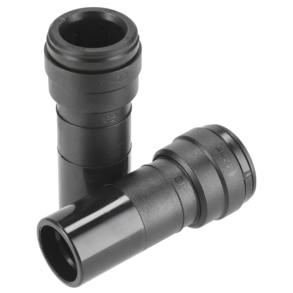 Sealey CAS2822 Reducer 28-22mm Pack of 2 (John Guest Speedfit® - PM062822E)