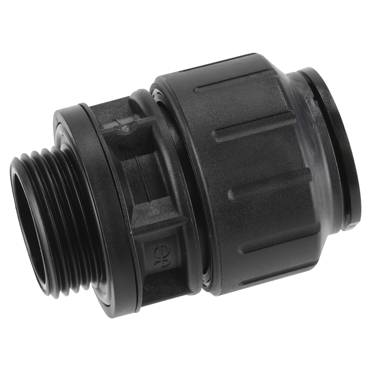 Sealey CAS28SA Straight Adaptor 28mm 1"BSP Pack of 2 (John Guest Speedfit® - PM012818E)