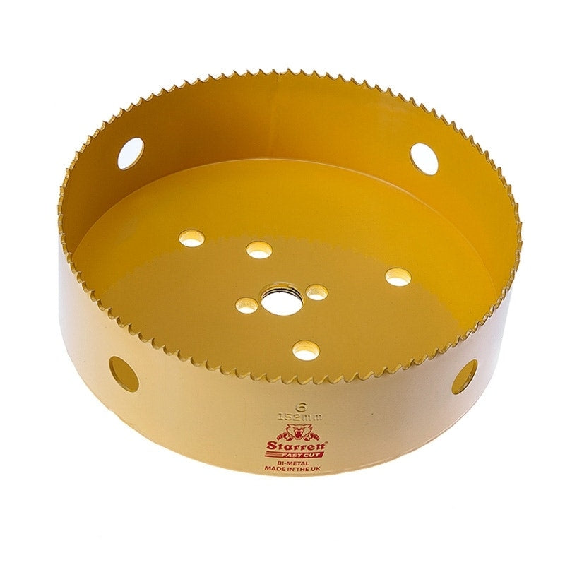 Starrett FCH0600 HSS Fastcut Holesaw 6" (152mm)