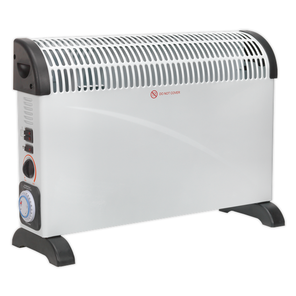 Sealey CD2005TT Convector Heater with Turbo, Timer & Thermostat 2000W/230V