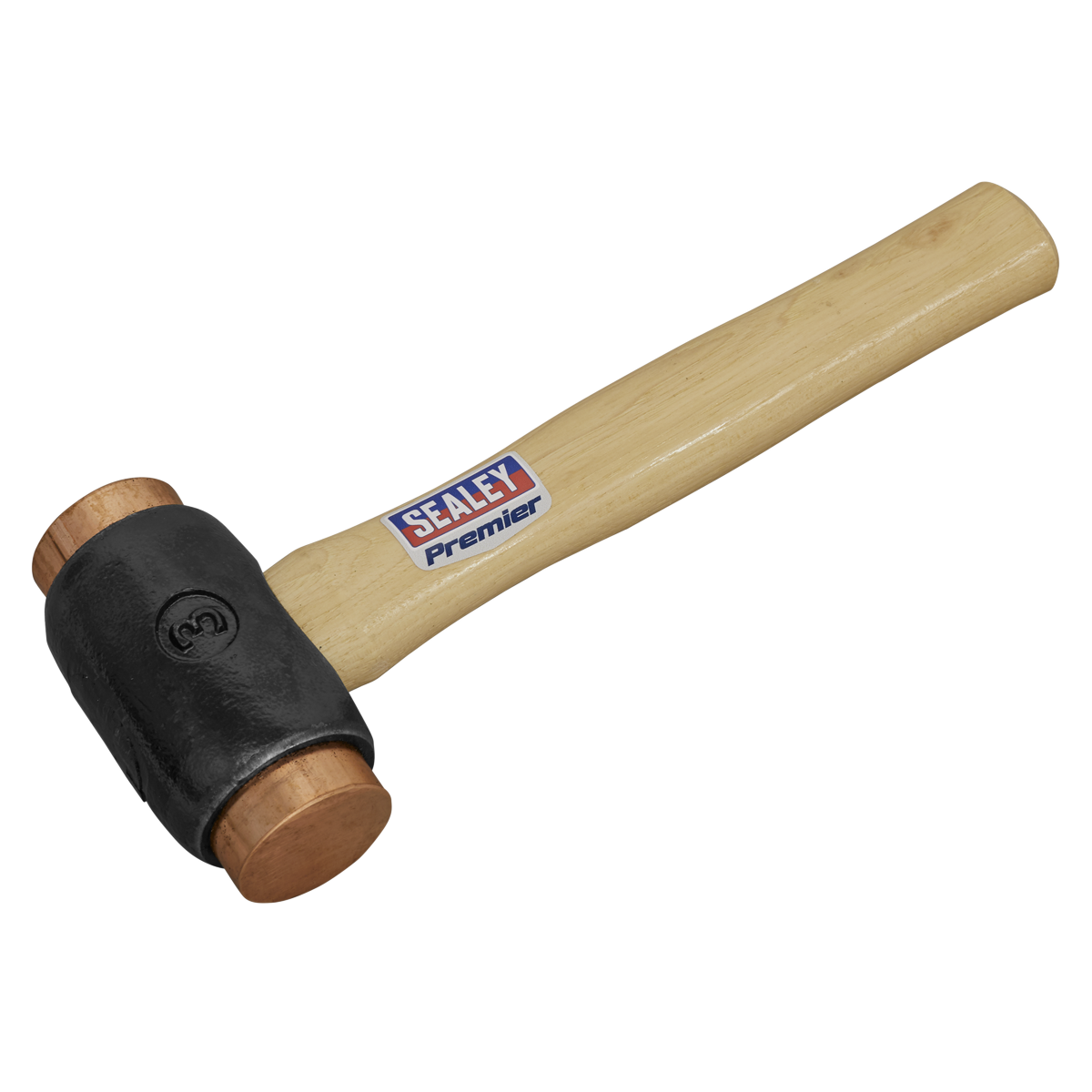 Sealey CFH04 Copper Faced Hammer 4.3lb Hickory Shaft