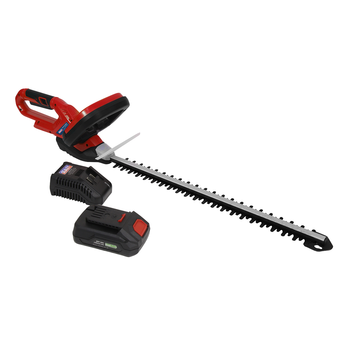 Sealey CHT20VCOMBO2 Hedge Strimmer Cordless 20V with 2Ah Battery & Charger