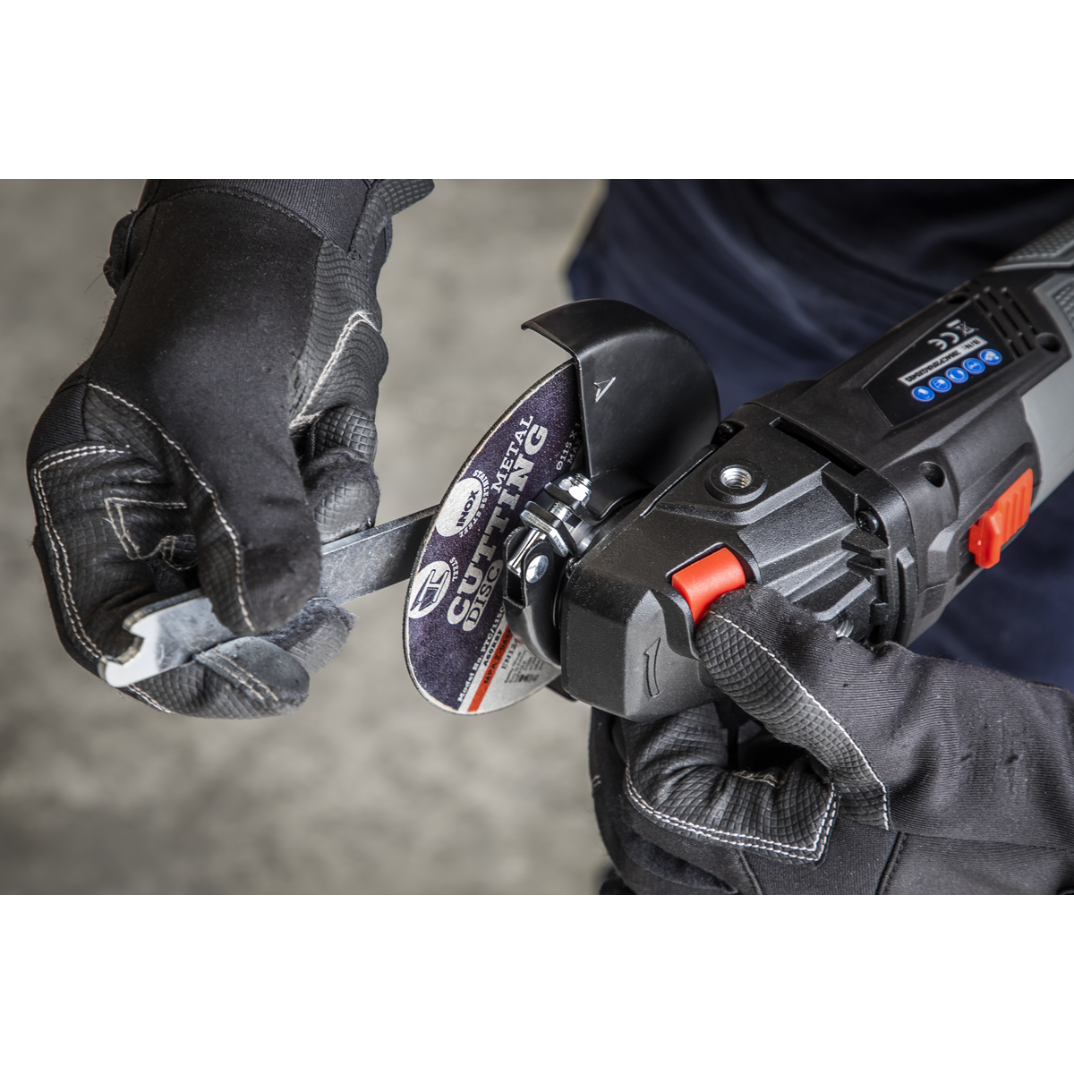Sealey CP20VAGXKIT1 Brushless Angle Grinder Kit 115mm 20V 4Ah