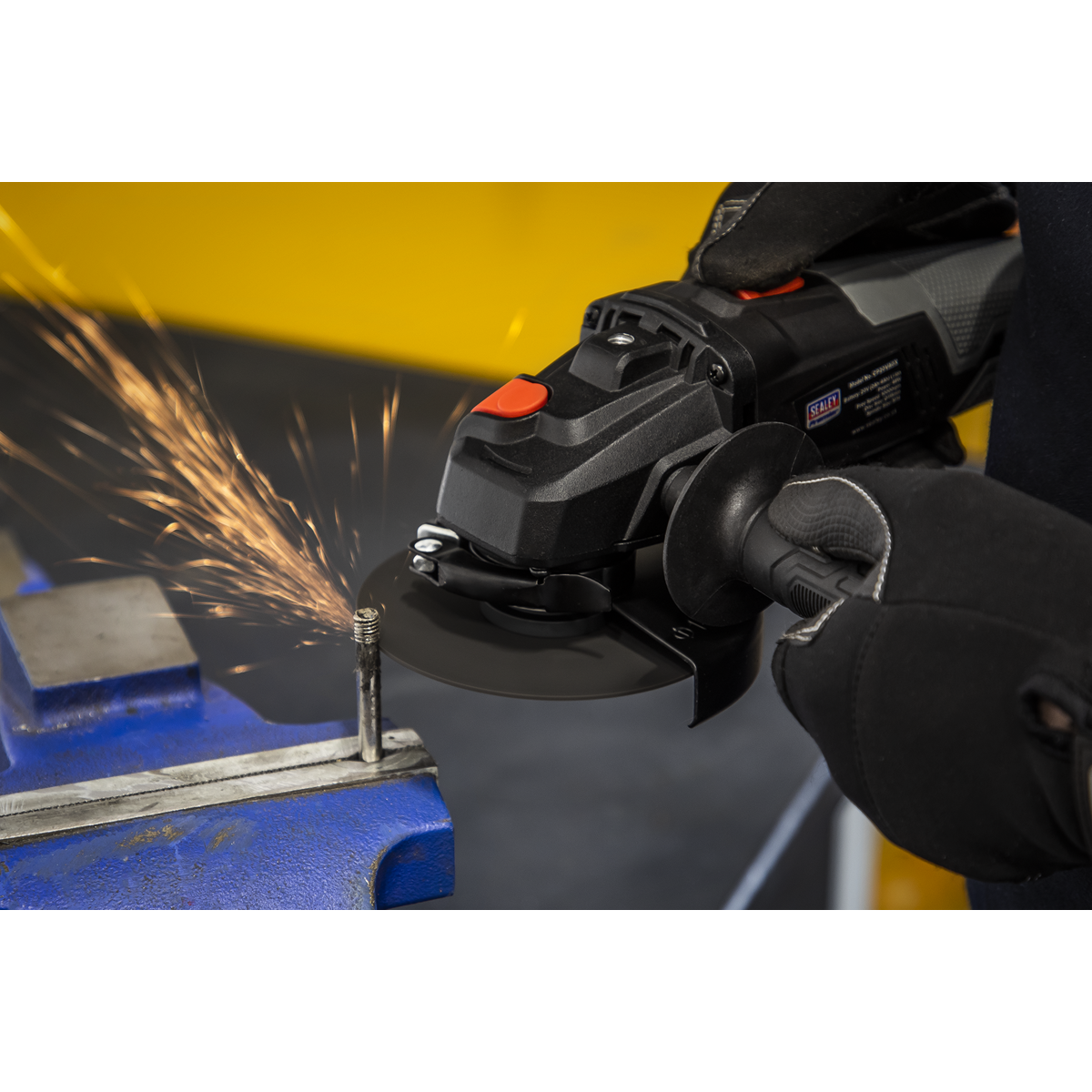 Sealey CP20VAGXKIT1 Brushless Angle Grinder Kit 115mm 20V 4Ah