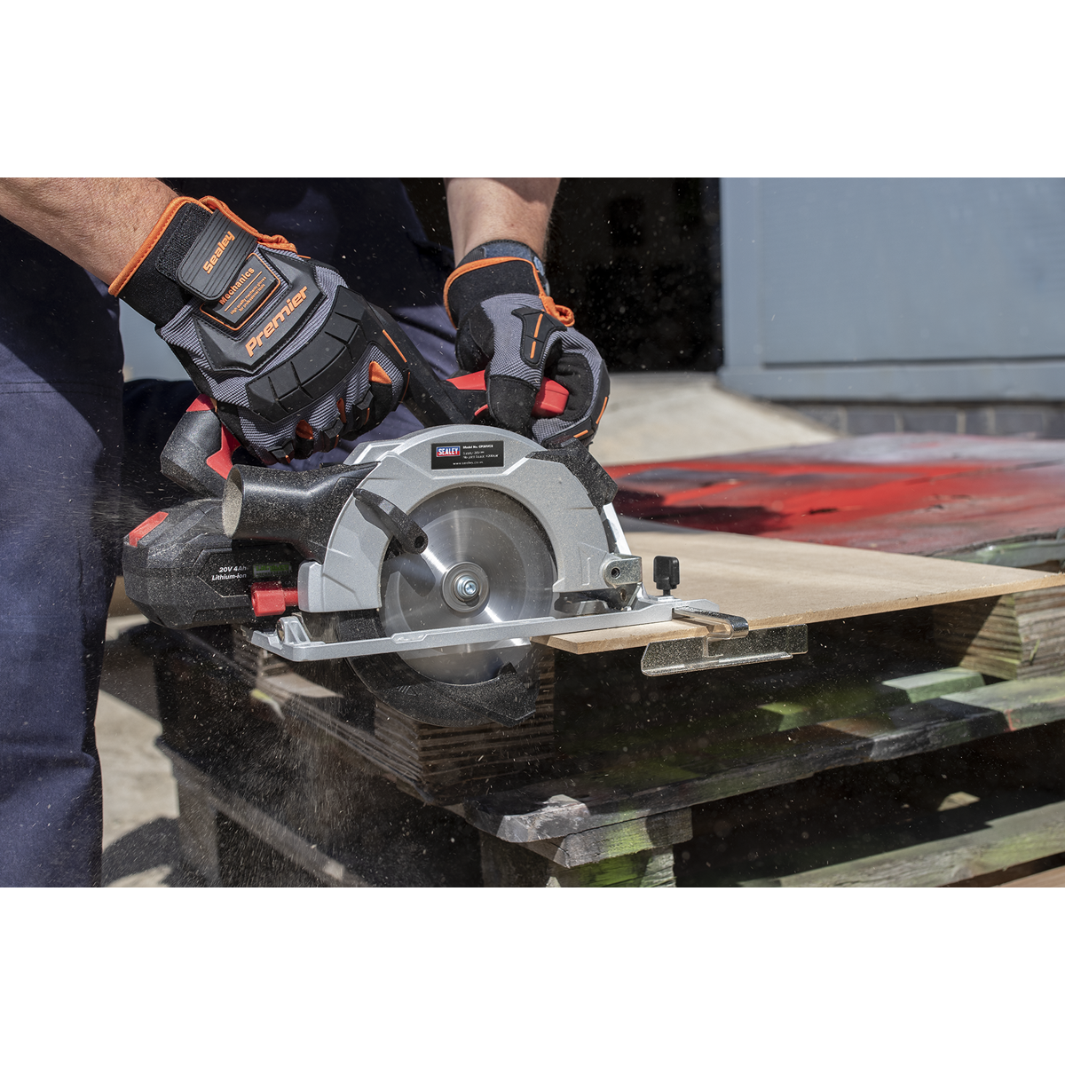 Sealey CP20VCSKIT1 Circular Saw Kit 20V 150mm 2Ah