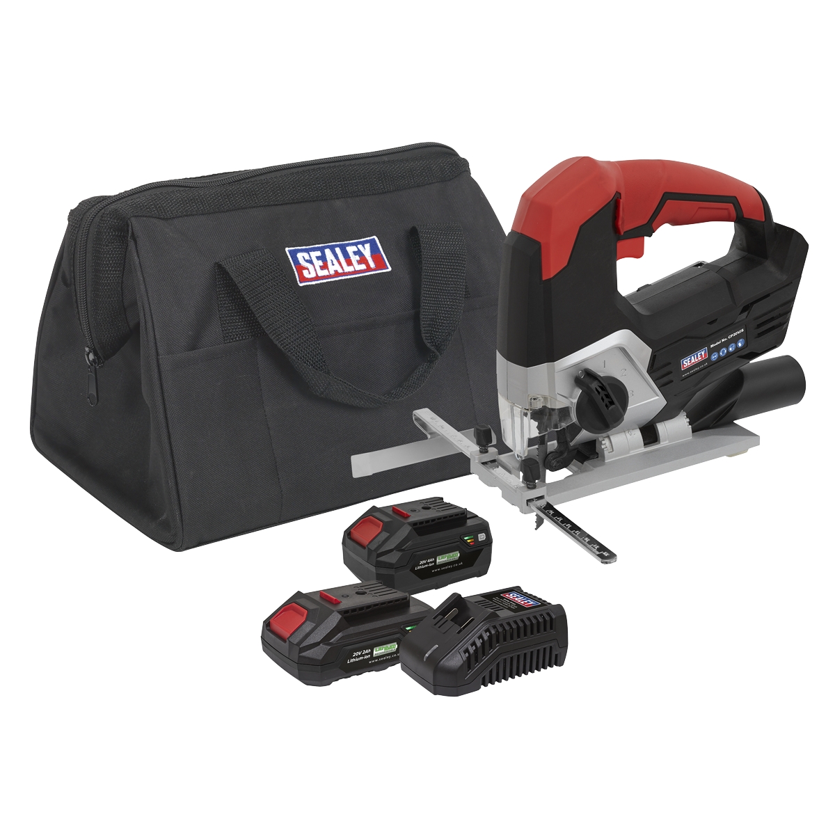 Sealey CP20VJSKIT Cordless Jigsaw Kit 20V - 2 Batteries