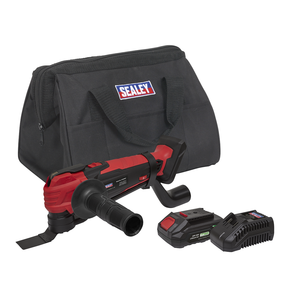 Sealey CP20VMTKIT1 Cordless Oscillating Multi-Tool Kit 20V 2Ah