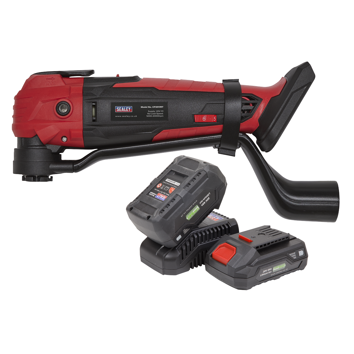 Sealey CP20VMTKIT Cordless Oscillating Multi-Tool Kit 20V - 2 Batteries