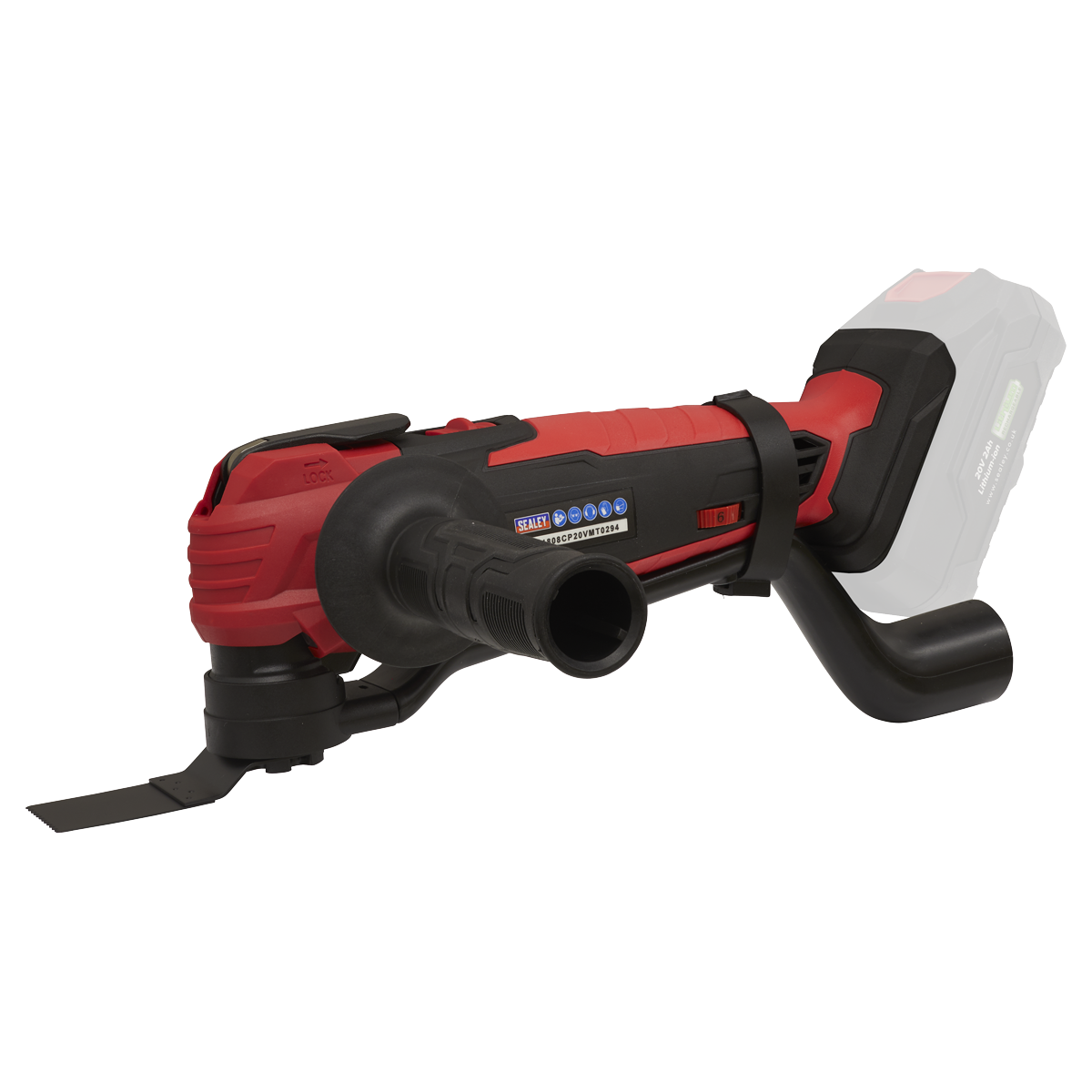 Sealey CP20VMTKIT1 Cordless Oscillating Multi-Tool Kit 20V 2Ah