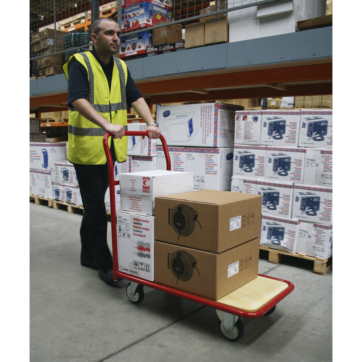 Sealey CST993 Heavy-Duty Platform Truck 250kg Capacity
