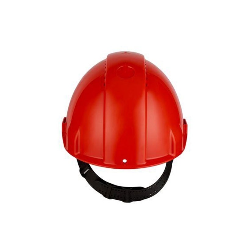 3M PELTOR Hard Hat Helmet G3000 with Uvicator Sensor, Pinlock, Ventilated, Red, G3000CUV-RD