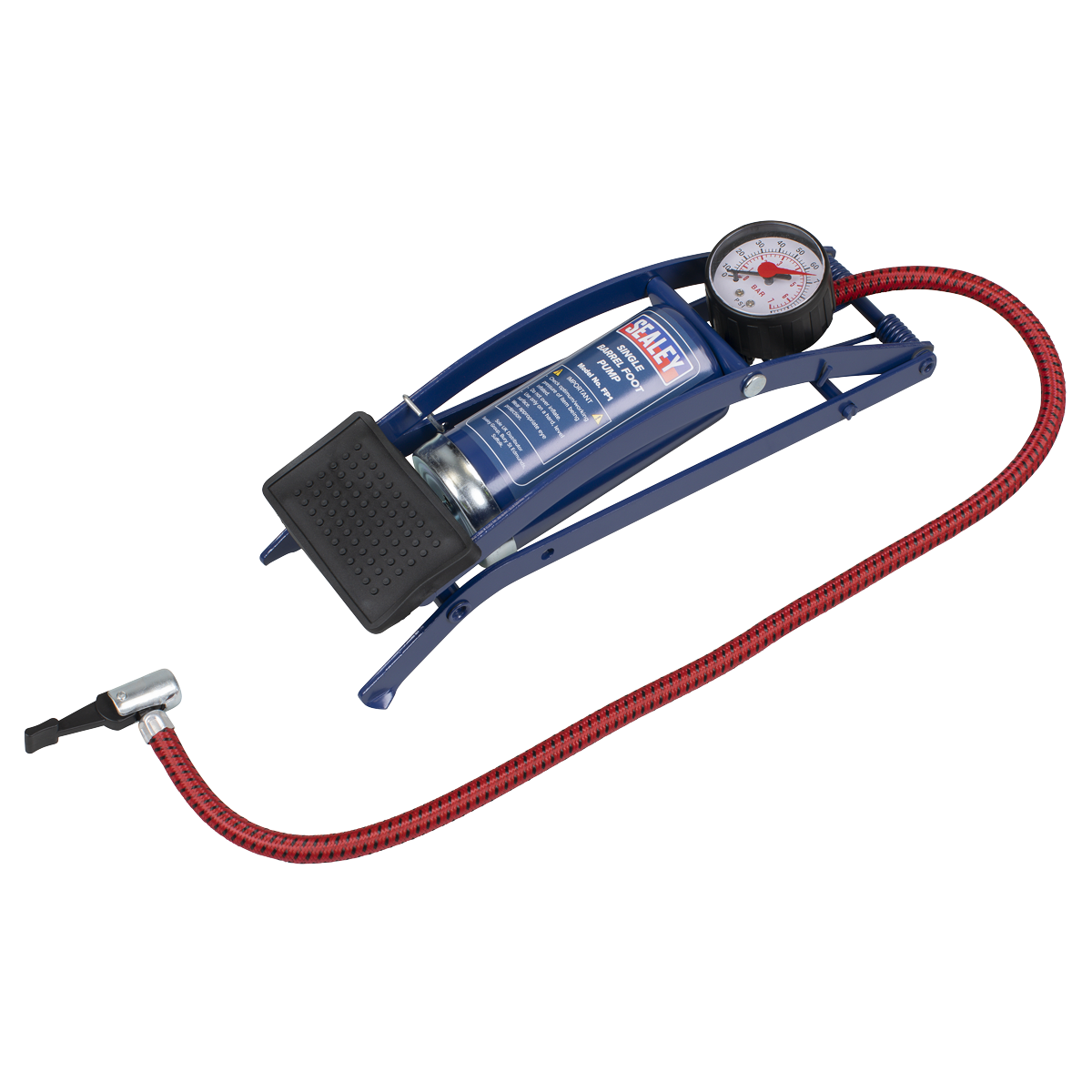 Sealey FP1 Foot Pump Single Barrel