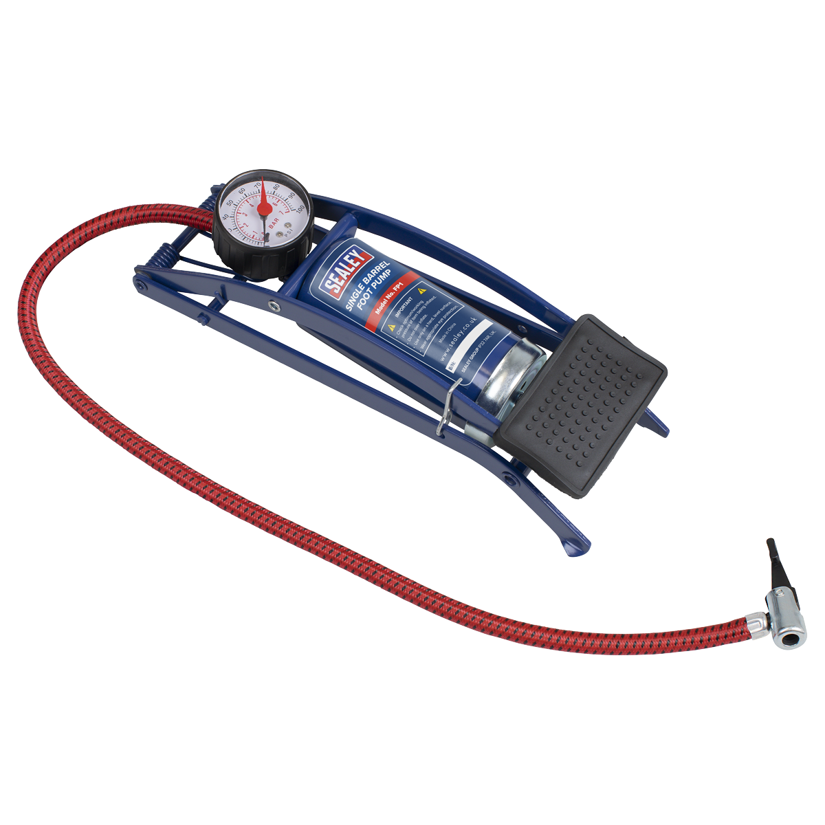 Sealey FP1 Foot Pump Single Barrel