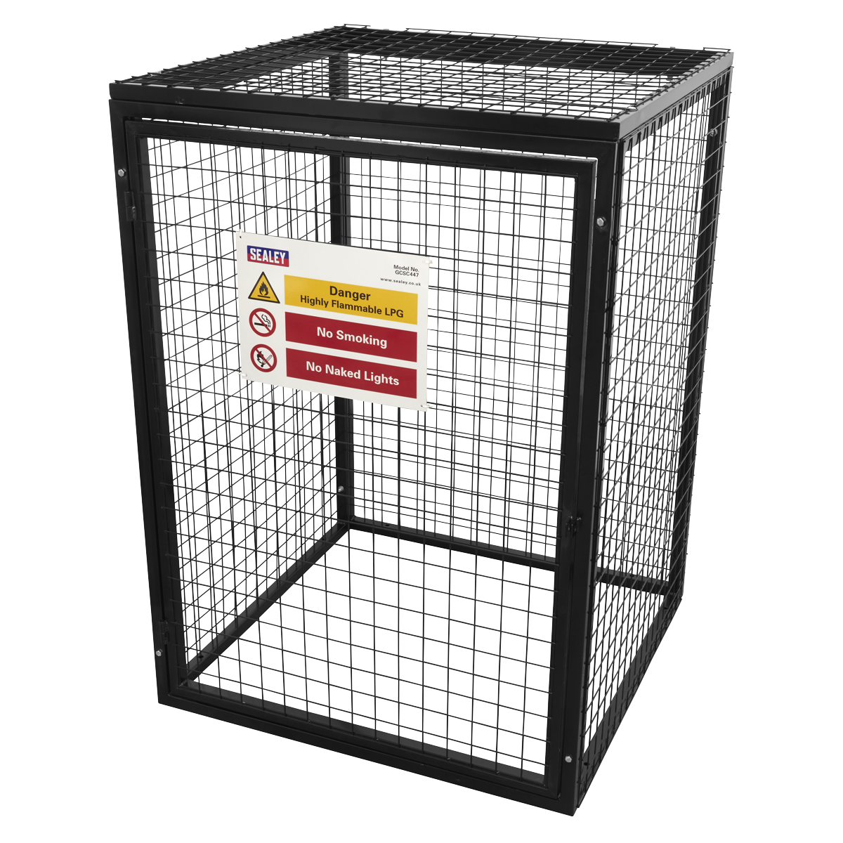 Sealey GCSC447 Gas Cylinder Safety Cage - 4 x 47kg
