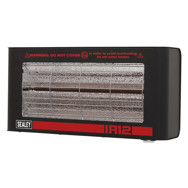 Sealey IR12 Wall Mounting Infrared Quartz Heater 1.2W/230V