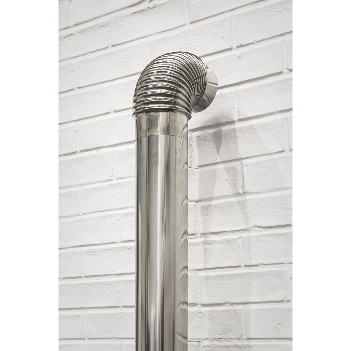Sealey IREX3 Stainless Steel Exhaust/Flue 90° Bend for IR13/IR16 100mm