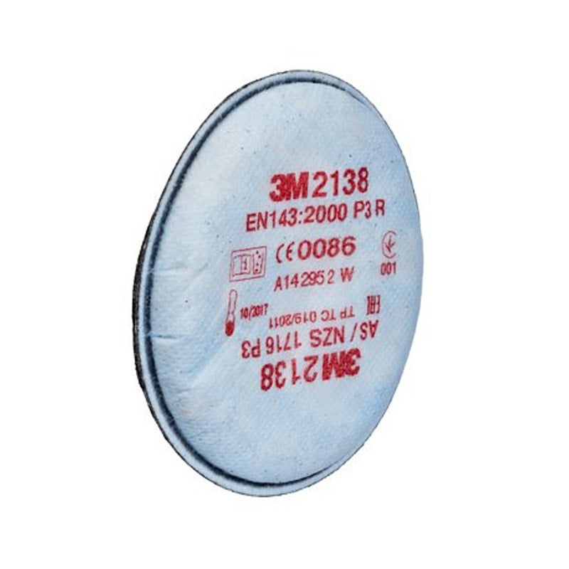 3M 2138 Particulate Filter P3 R - 20 filters