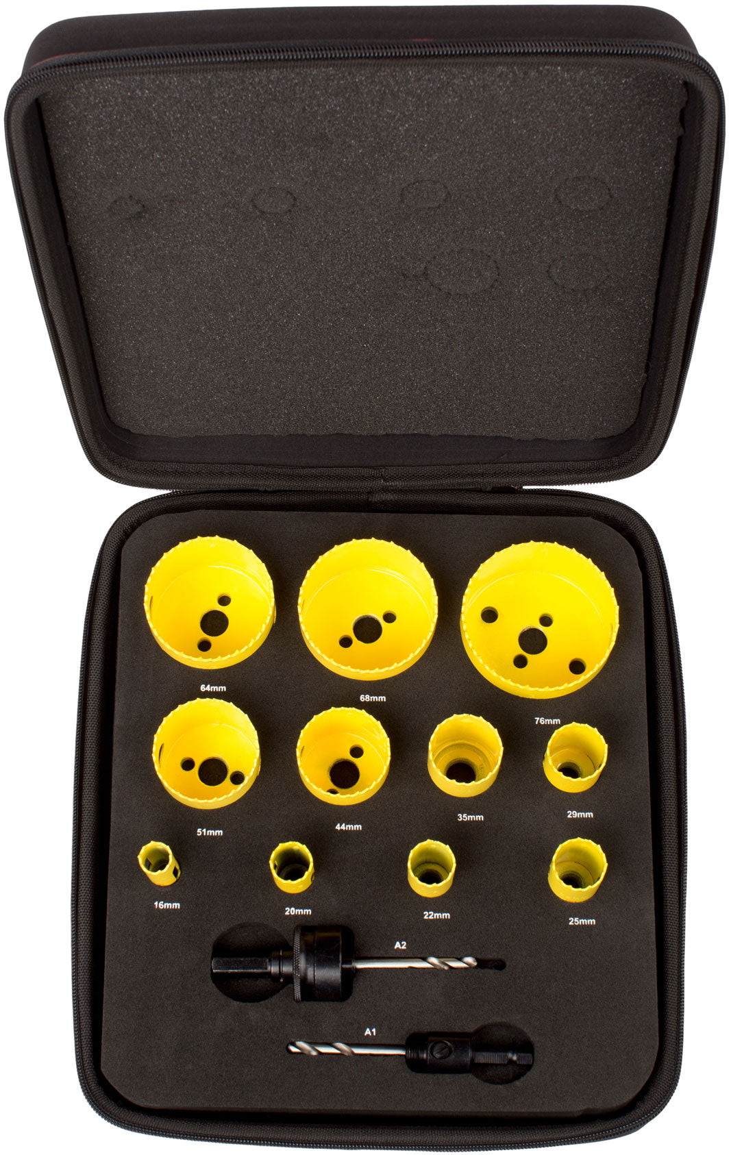 Starrett Electricians Deluxe Fast Cut Holesaw Kit 11PC KFC11021
